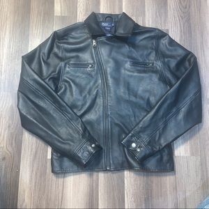 Woman’s Ralph Lauren Leather Motorcycle jacket